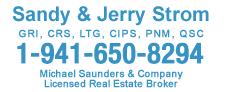 Sandy & Jerry Strom - 941-551-6660